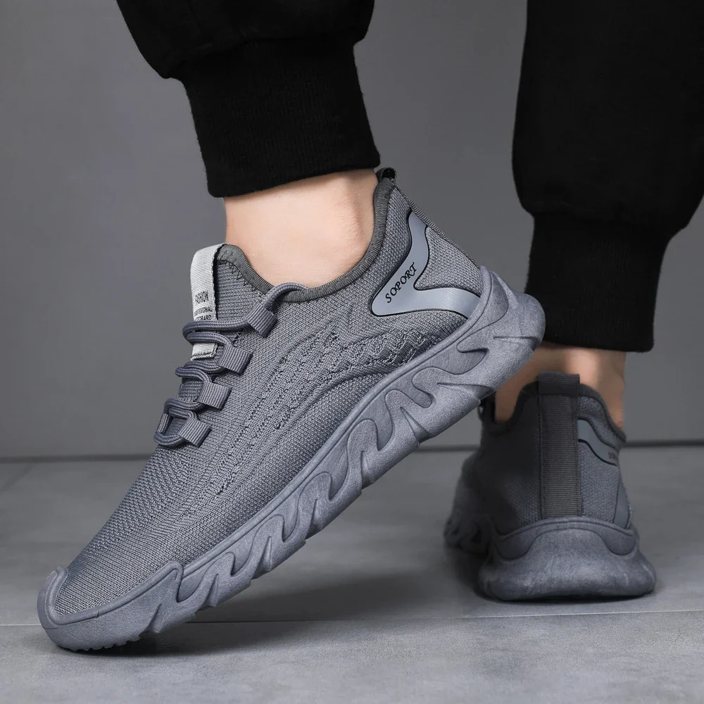 Men's Flyknit Low-Top Comfort Casual Sneakers