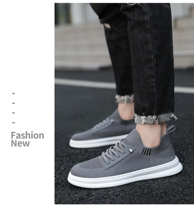 Men's 2025 Mesh Slide-On Skater Shoes Detail