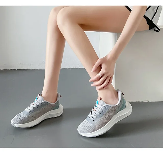 Women's Spring Mesh Sneakers Korean Style Detail