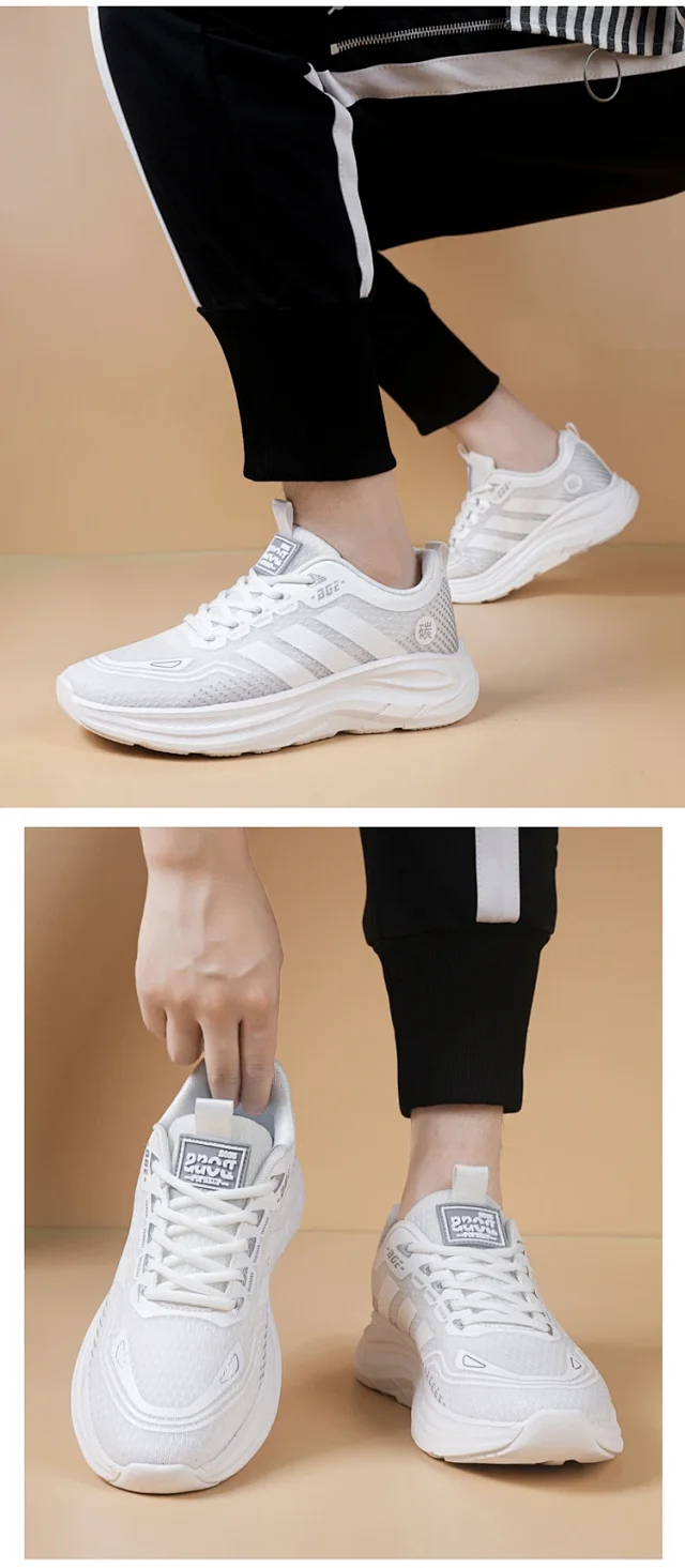 Ultra Light Breathable Mesh Unisex Casual Sneakers Detail