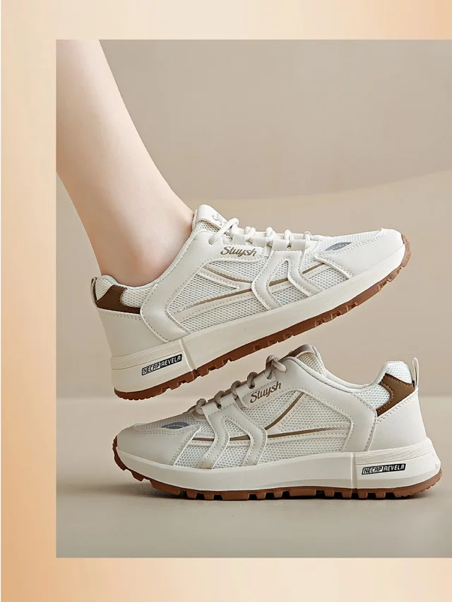 Women's 2025 Breathable Korean Sneakers Detail