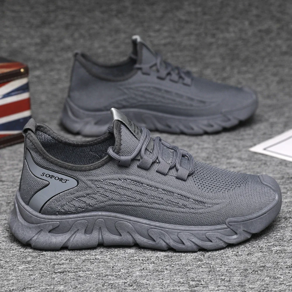 Men's Flyknit Low-Top Comfort Casual Sneakers