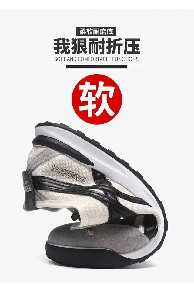 Men's New Korean Retro Running Shoes Detail