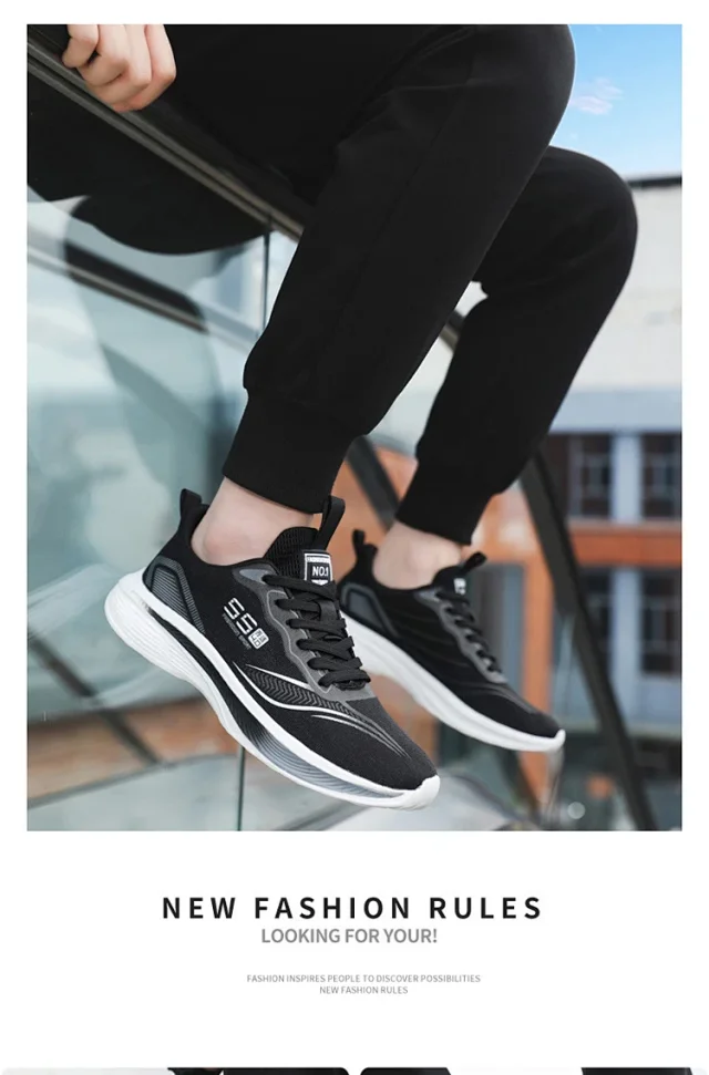 Unisex Breathable Running Shoes Detail