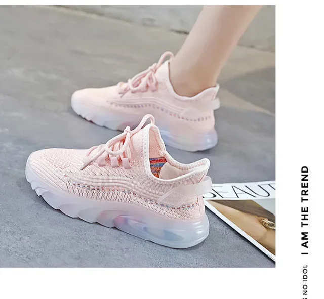 2025 Women's Mesh Airy Jelly Sole Sneakers Detail