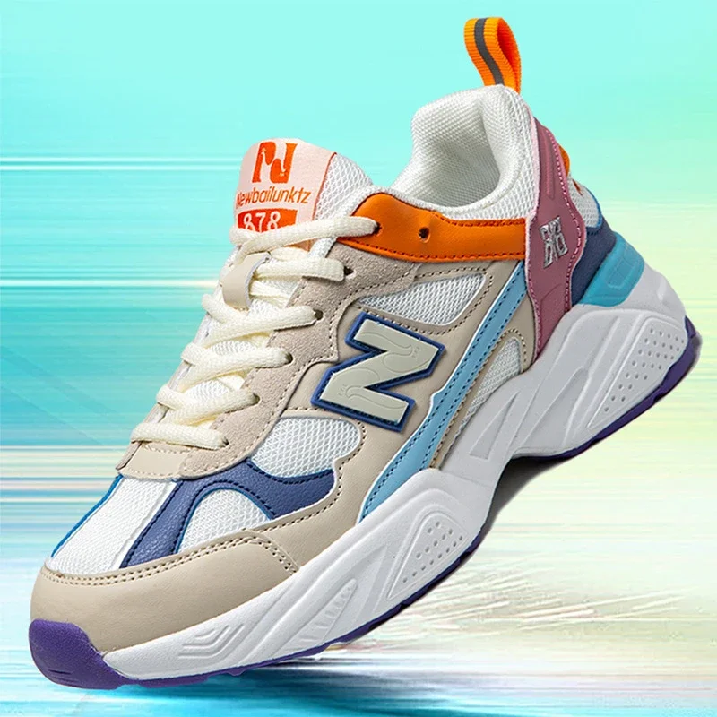 Couple's Chunky N-Mesh Sneakers