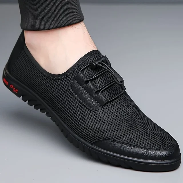 Men's Mesh Slip-On Dad Casual Sandals Detail