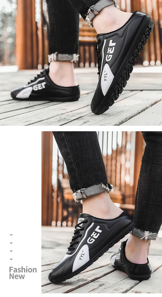 Mens Drive Loafers: Korean Trendy Comfy Everyday Student Detail
