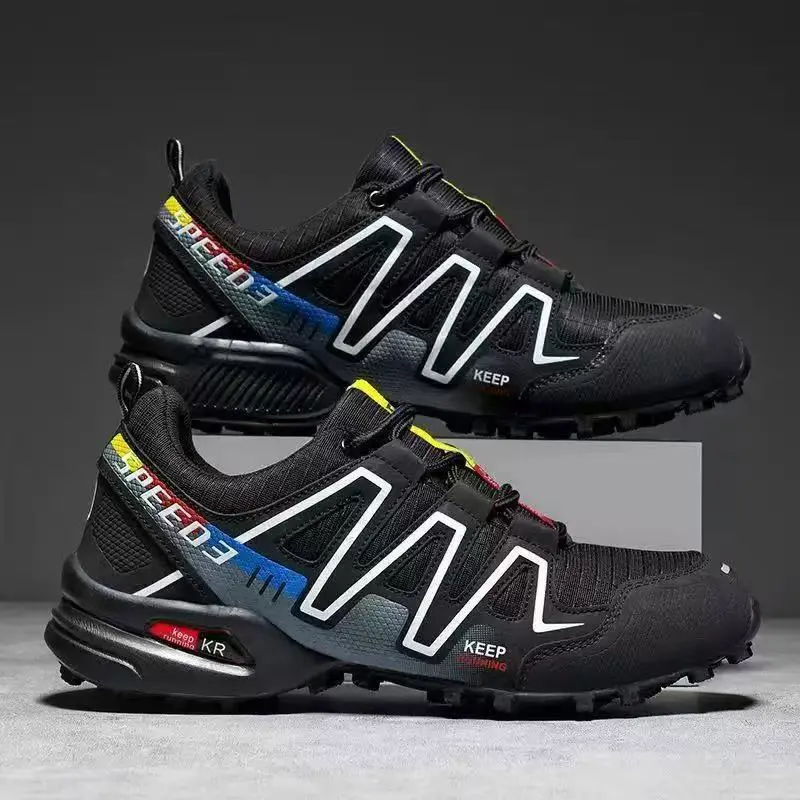 Men's Trail Running Trekking Hiking Fashion Breathable Grip Shoes