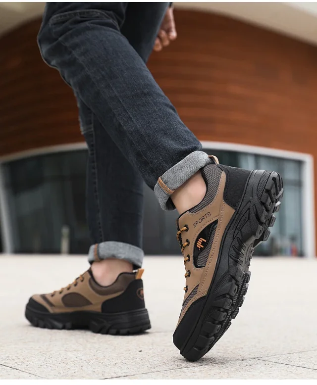 Men's Hiking Work Casual Breathable Shoes Detail