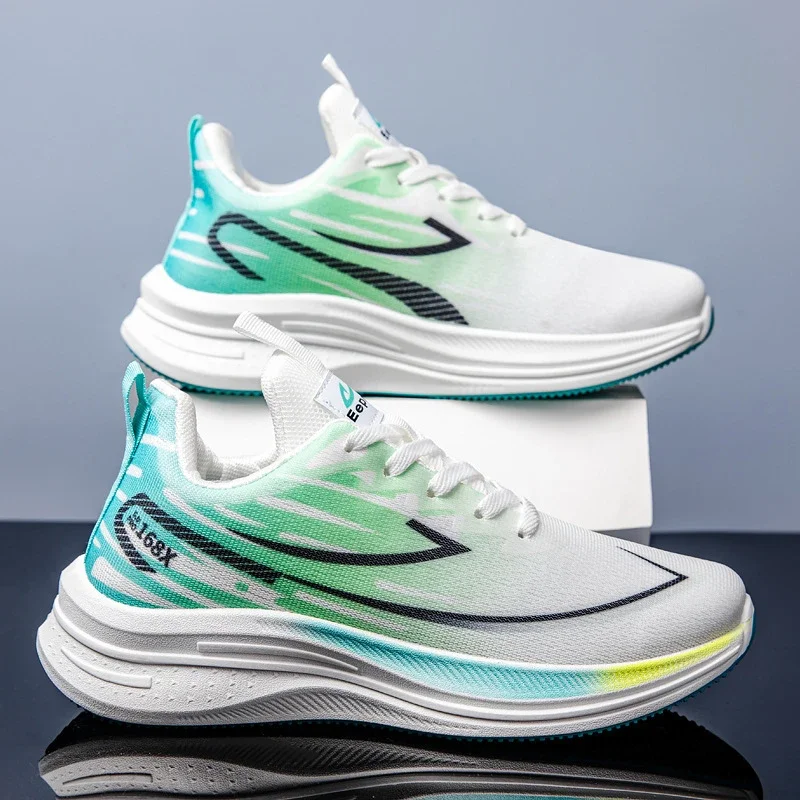 2025 Men Youth Cushioned Mesh Sneakers