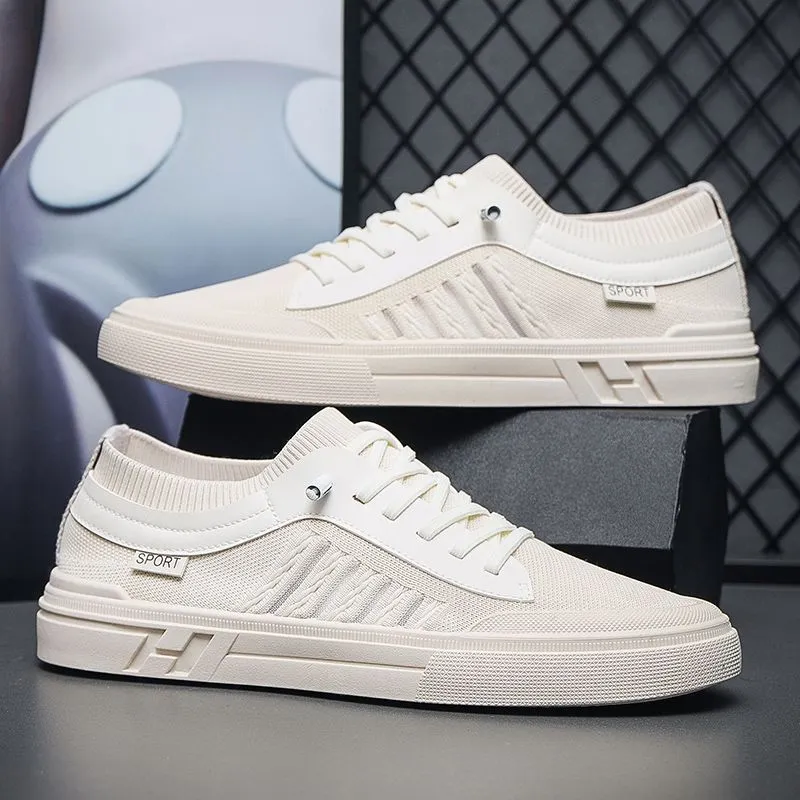 New Woven Mesh Outdoor Sneakers Men