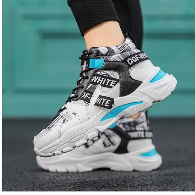 2025 Korean Men's High-Top Dad Shoes Detail