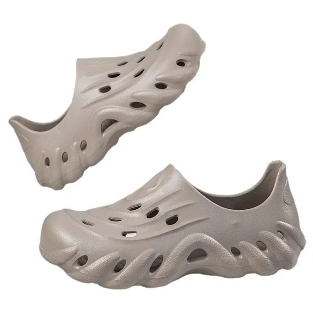 Men's Wave EVA Perforated Sandals Non-Slip Detail