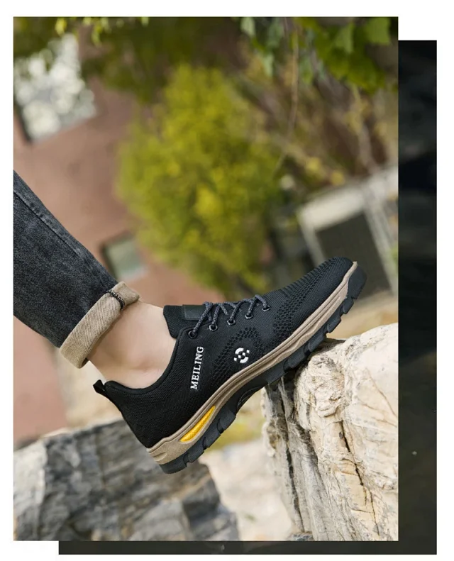 Men's Hiking Shoes SS New Light Low-Top Detail