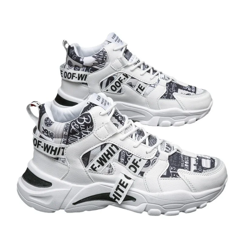 2025 Korean Men's High-Top Dad Shoes