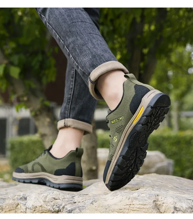 Men's Hiking Shoes SS New Light Low-Top Detail