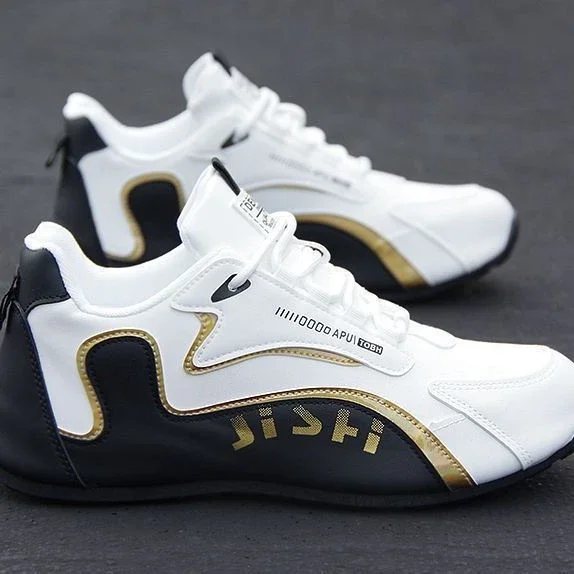 Waterproof Men's Hiking Leather Sneakers