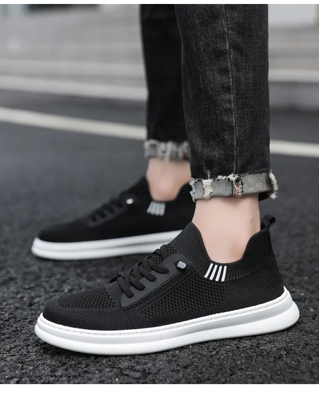 Men's 2025 Mesh Slide-On Skater Shoes Detail