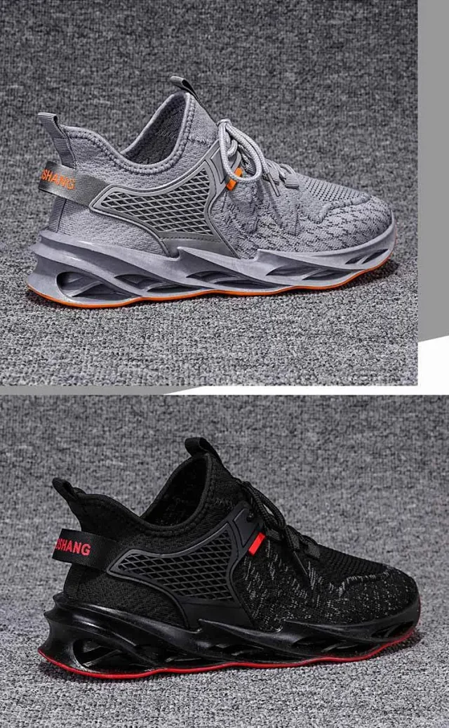 Men's Mesh Breathable Stylish Casual Dad Shoes Detail