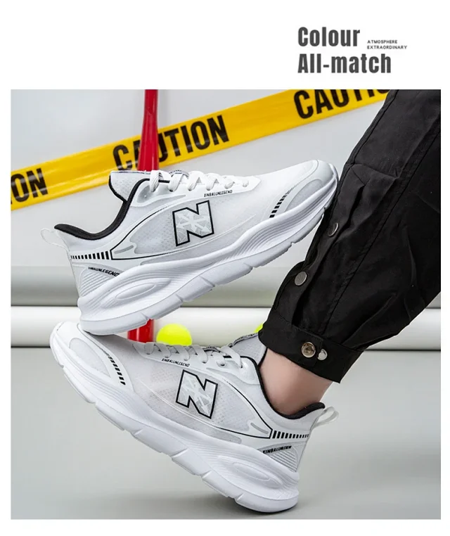 His Hers Platform Breathable Big Size Running Shoes Detail
