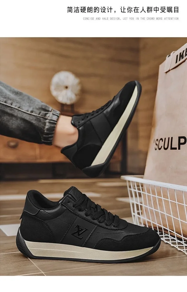 Men's Leather Cortez Running Shoes Detail