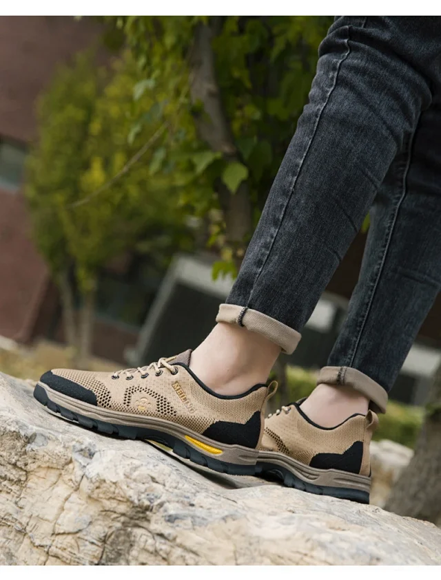 Men's Hiking Shoes SS New Light Low-Top Detail