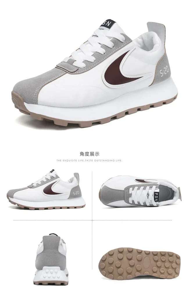 Couple Summer Breeze Unisex Dad Sneakers Detail