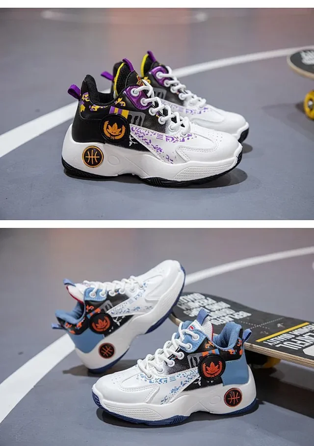 Kids Soft-Sole Durable Fashion Sport Shoes Detail