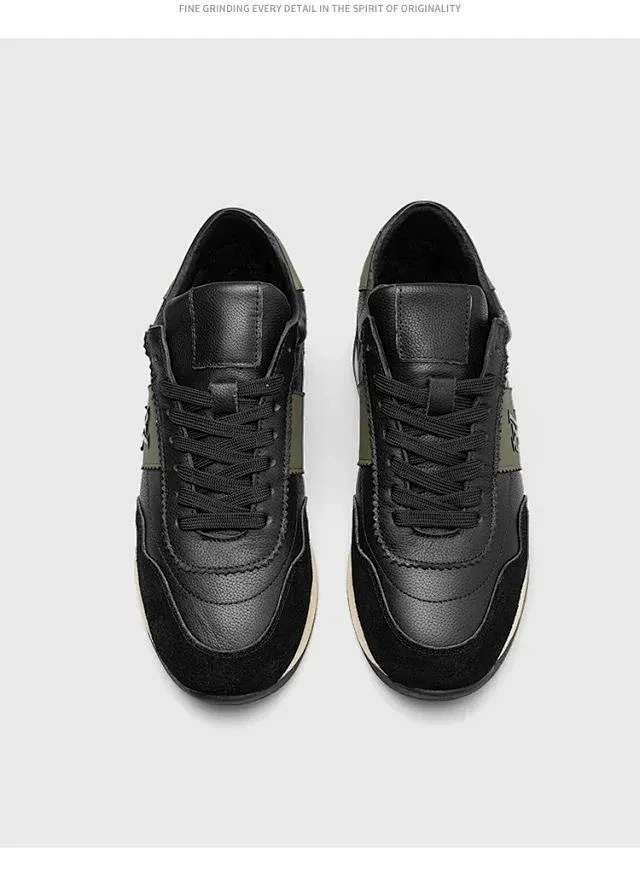 Men's Leather Cortez Running Shoes Detail