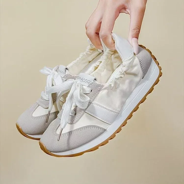 Korean Women's Platform Sneakers Summer 2025