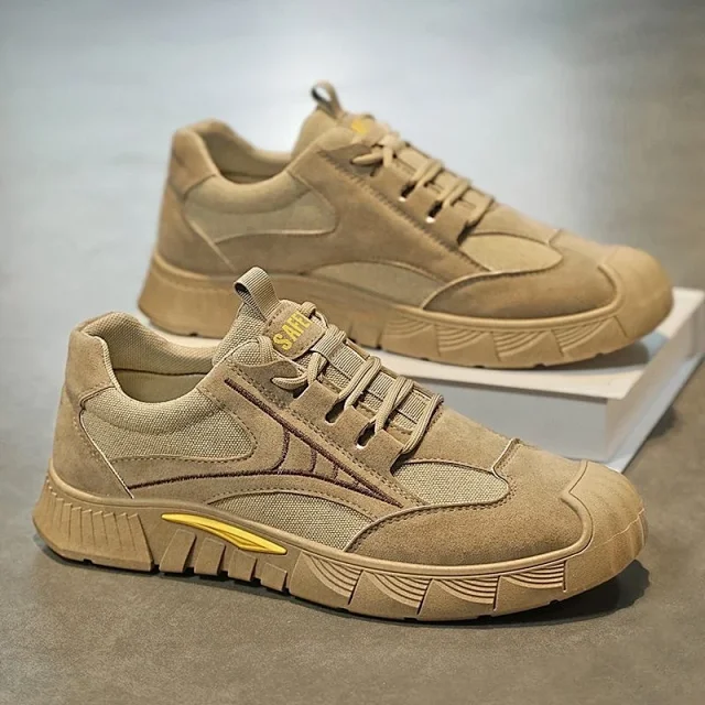 Men's Breathable Outdoor Work Sneakers Detail
