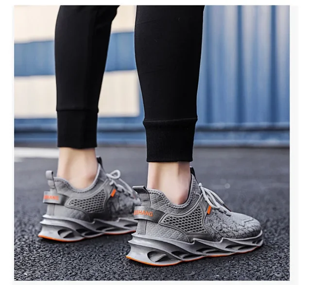 Men's Mesh Breathable Stylish Casual Dad Shoes Detail