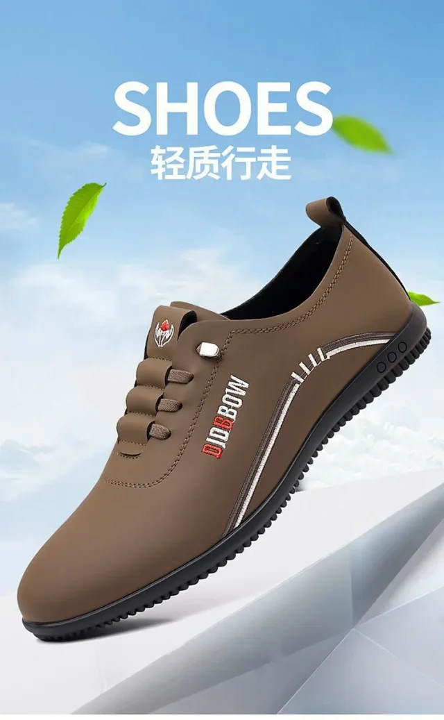 2025 Men's Soft Sole Driving Slip-Ons Detail