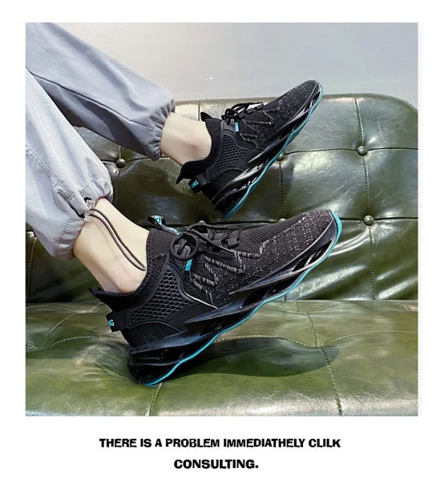 Men's Mesh Breathable Stylish Casual Dad Shoes Detail