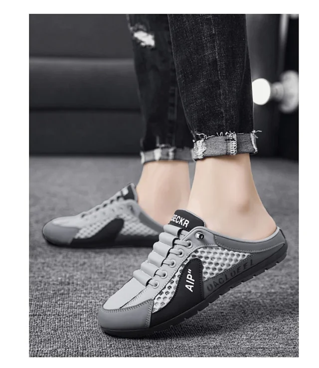 Men's Mesh Slip-On Sneakers New Detail