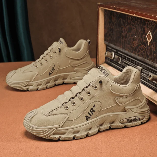 Men's CloudSoft Thick-Sole Sneakers 2025 Detail