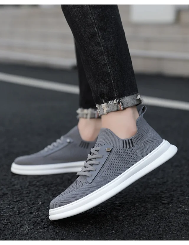 Men's 2025 Mesh Slide-On Skater Shoes Detail