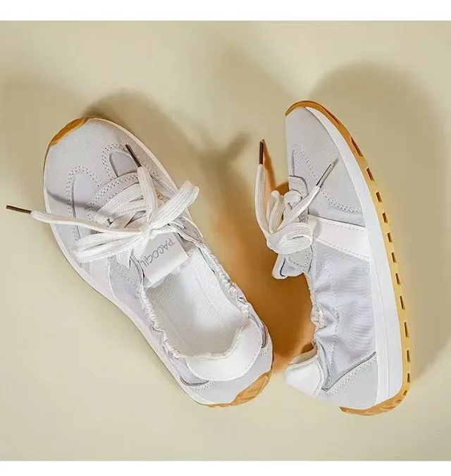 Korean Women's Platform Sneakers Summer 2025 Detail