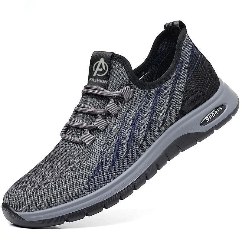 2025 Men's Breathable Knit Running Shoes