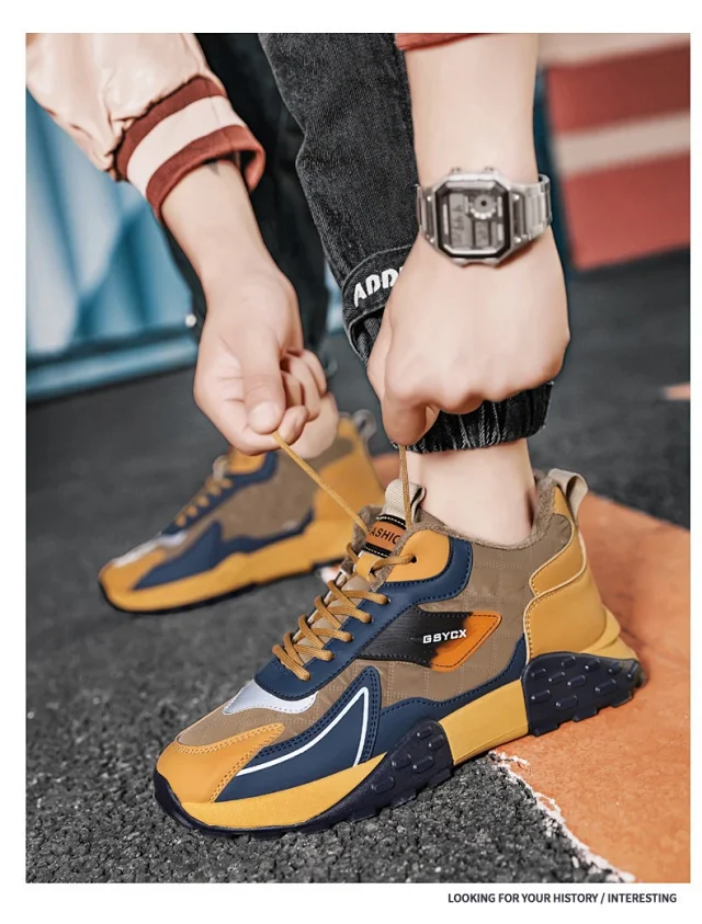 Men's Spring 2025 Sports Casual Dad Shoes Detail