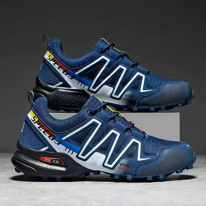 Men's Trail Running Trekking Hiking Fashion Breathable Grip Shoes