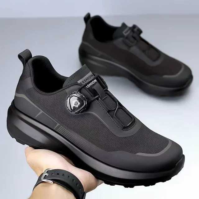 Men's Side Rotating Buckle Trail Shoes Detail