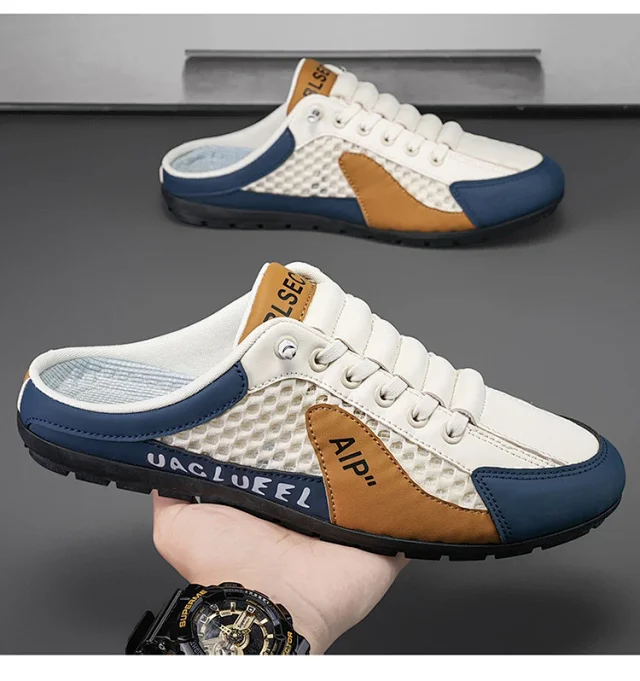 Men's Mesh Slip-On Sneakers New Detail