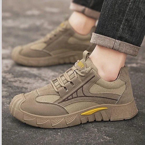 Men's Breathable Outdoor Work Sneakers Detail