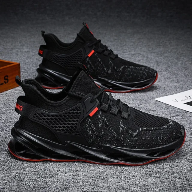 Men's Mesh Breathable Stylish Casual Dad Shoes Detail