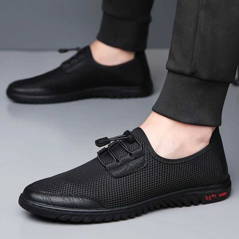 Men's Mesh Slip-On Dad Casual Sandals