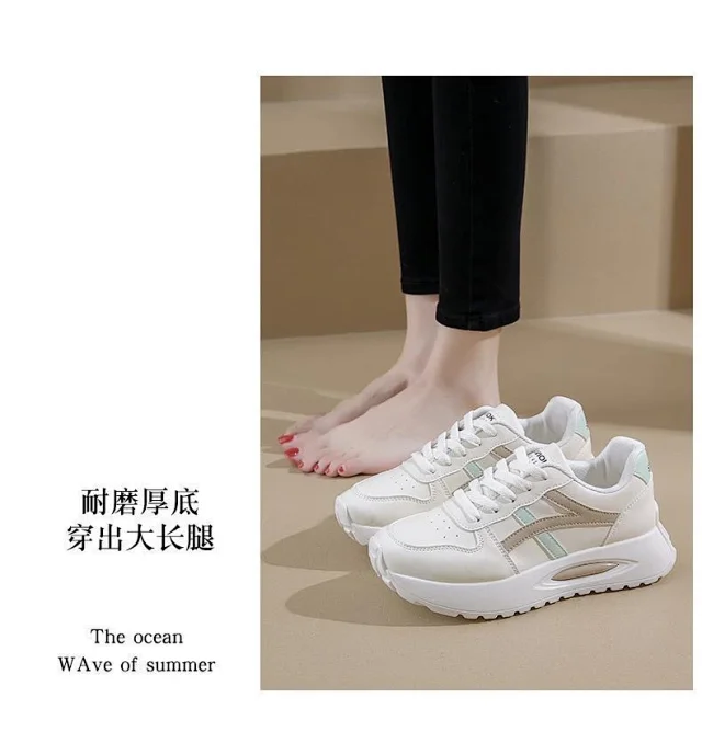 Women's Platform Dad Sneakers New Detail