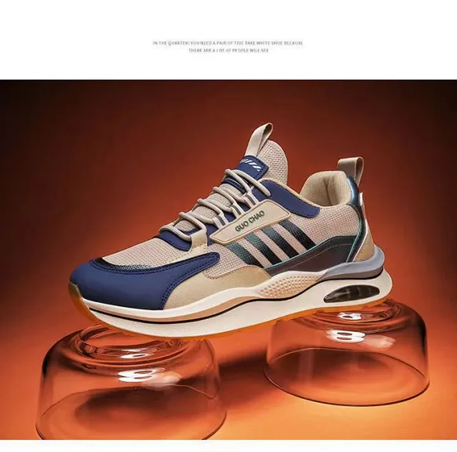 Men's Breathable Knit Sneakers Detail