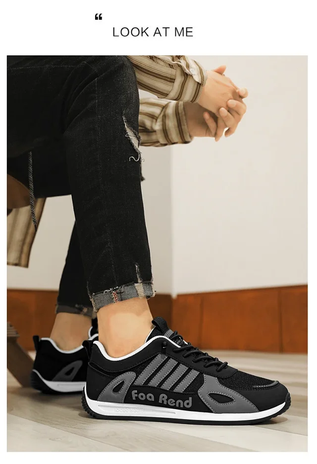 Trendy Men's Guochao Sneakers Spring '25 Detail